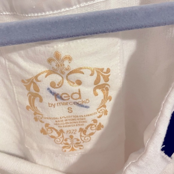 Marc Ecko Red off-shoulder top - Picture 4 of 4